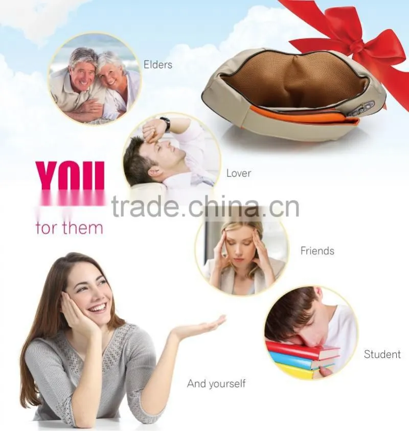 Health Care products. Fashion body massager. Personal Electric massage pillow