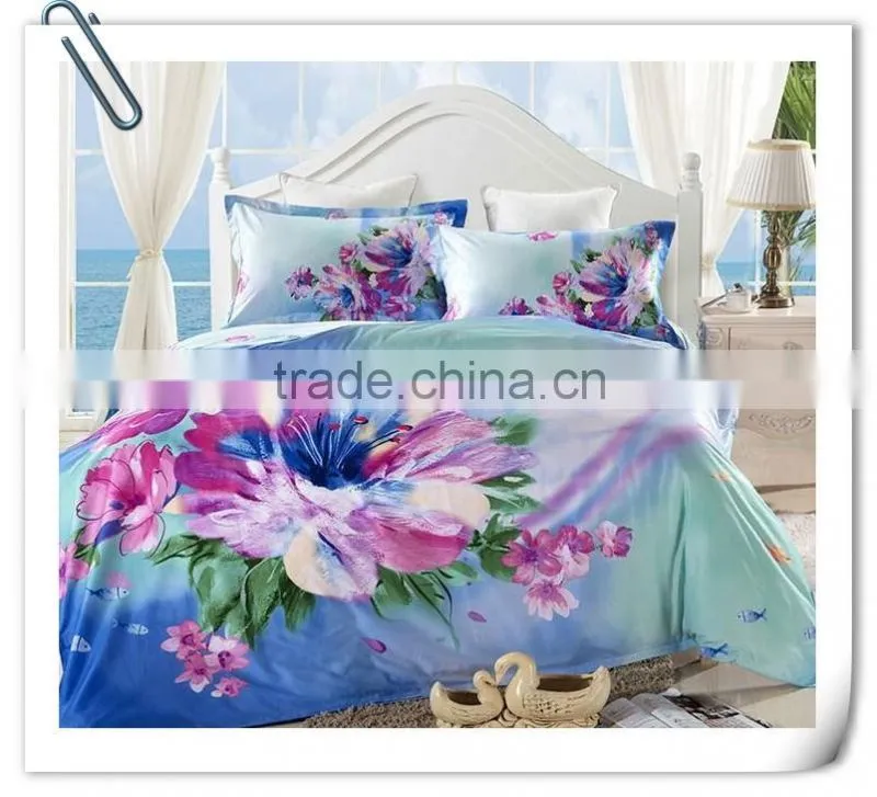 china wholesale textile fabrics for bed covers 3d bedding set