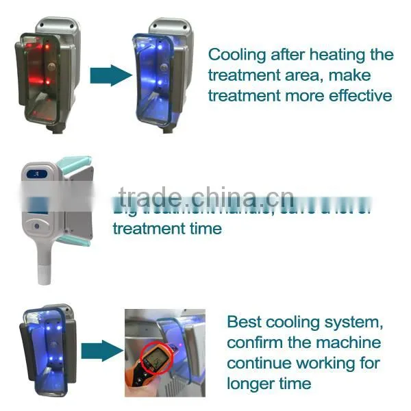 Professional 5 handles fat freezing cryolipolis ultrasonic liposuction cavitation slimming machine