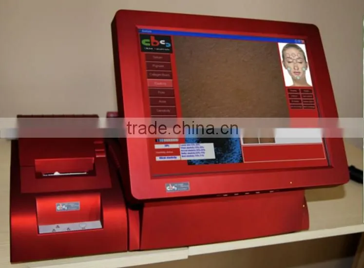 HOTTEST !!! CE approved best professional skin analysis machine / professional skin & hair analyzer