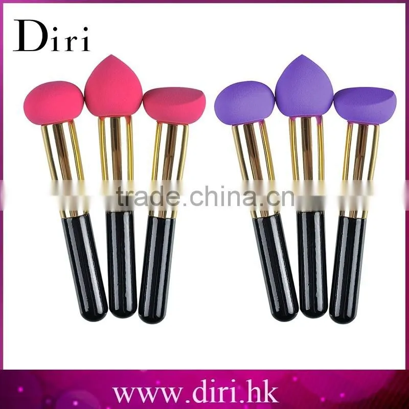 Liquid Cream Foundation Concealer Sponge Lollipop Brush Cosmetic Brushes