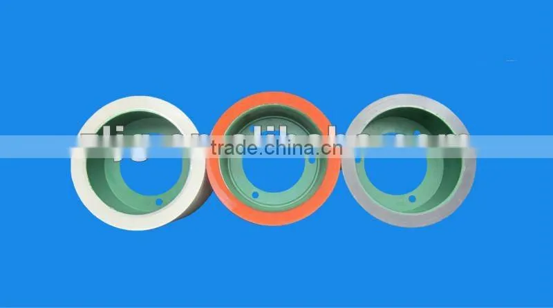 10'' SBR/NBR rice huller rubber roller on iron drum.