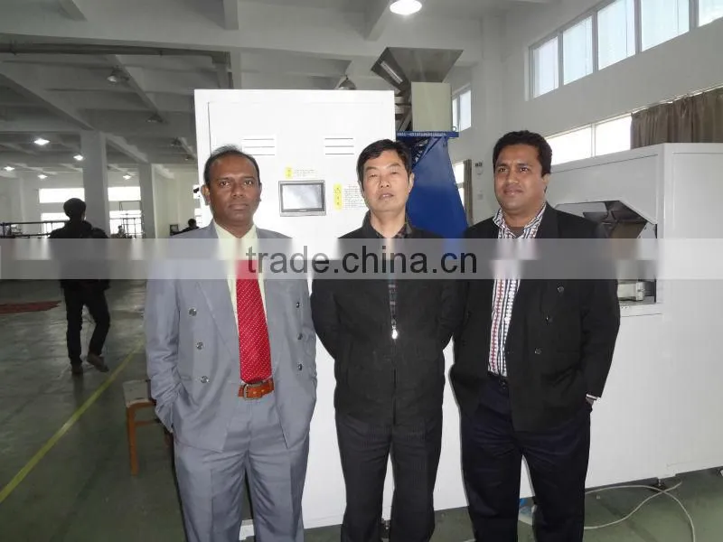 hot selling intelligent mainly parts imported color sorter price with 2048 pixel ccd camera