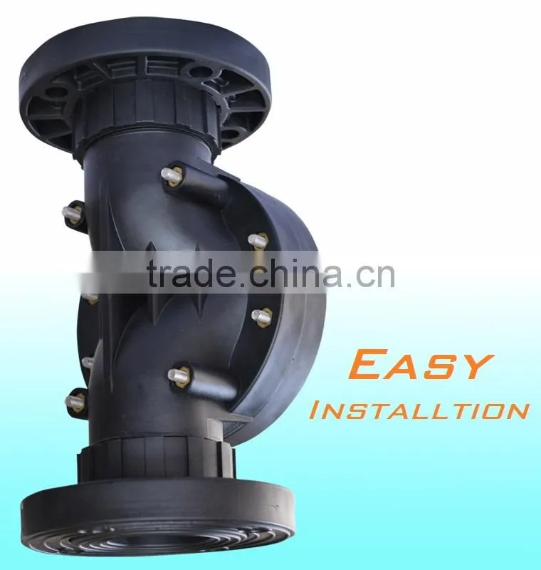 Reversing flow meter butterfly valve Seal