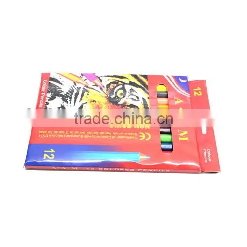 wholesale fat woonden colour pencil made in china