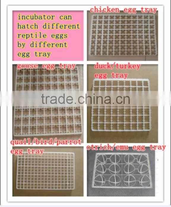 High quality high selling Full automatic best price chicken, duck, quail egg incubation machine CE approved