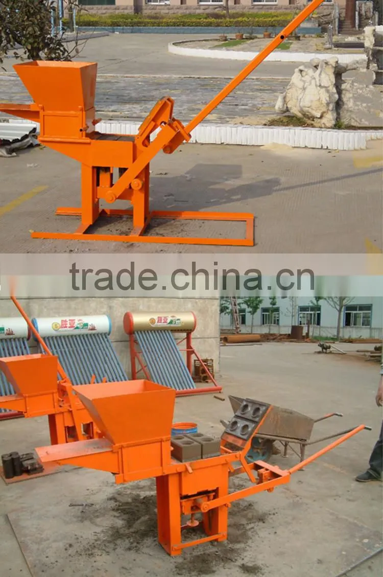 Neweek environmental small manual clay brick making machine for sale