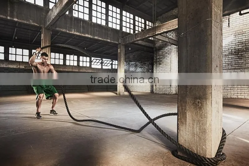 Crossfit battle fitness rope for muscle building