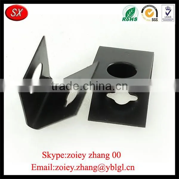 China Manufacturer Custom Blacken Carbon Steel Punching Part For Machined Parts