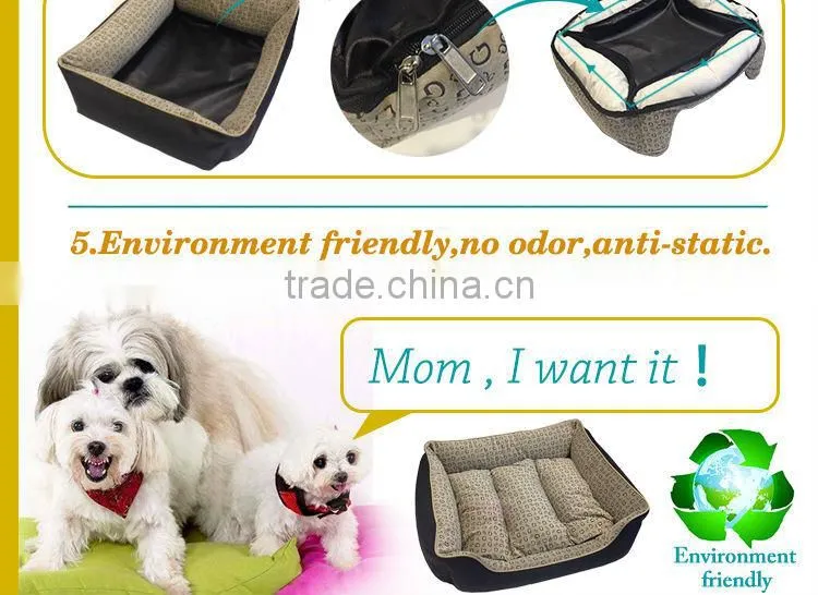 Pet luxury dog cushion bed