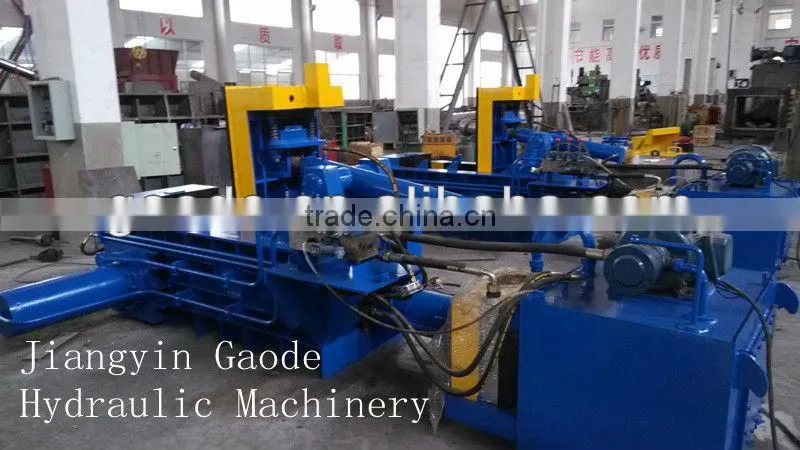 Customized Hydraulic Scrap Metal Press Baler With PLC Control