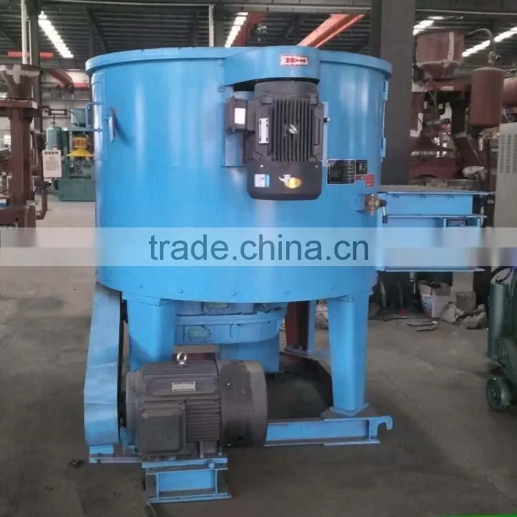 Rotor type sand mixer in foundry machinery