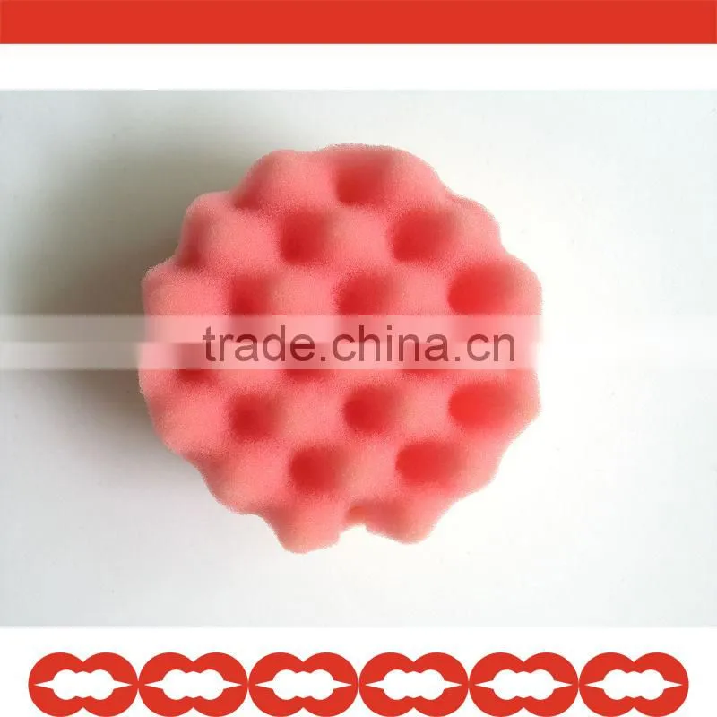 Baby bath sponge with design