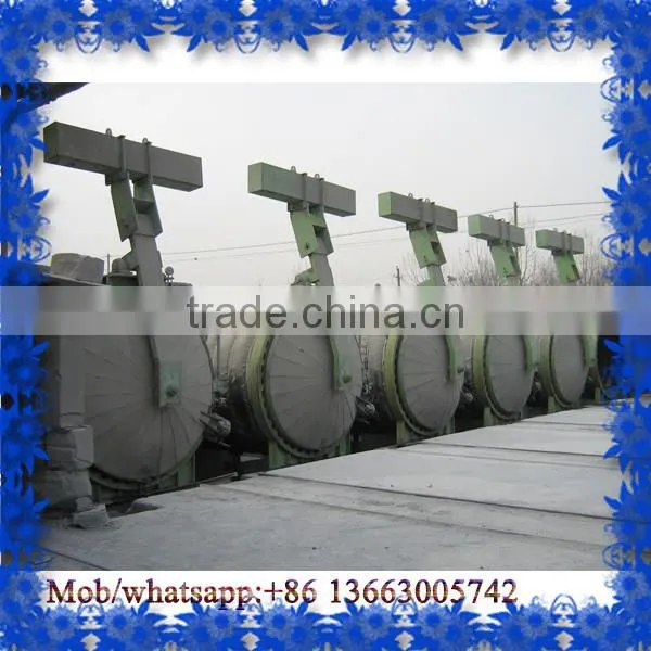 AAC block steam heating autoclave, steam autoclave reactor, steam curing autoclave
