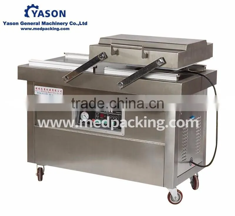 DZ500 double chamber vacuum packaging machine/Fresh-keeping machine