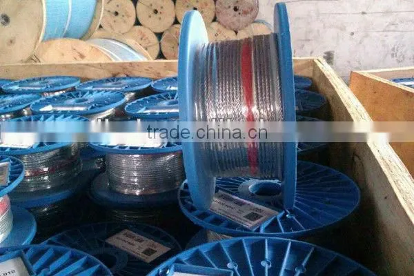 Gold Supply 6x19+FC Galvanized Steel Wire Rope