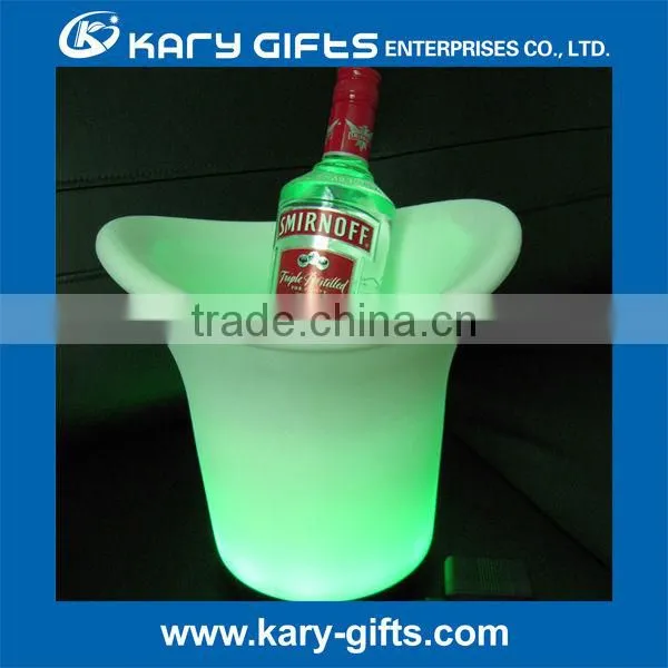 cool design flash multi color changing light up ice bucket