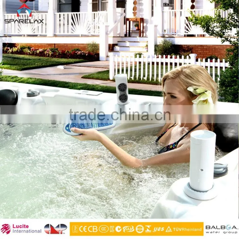5 or 6 Person Outdoor Spa Bath Massage Hot tub Parts Red Cedar Massage Hot Tub