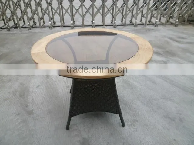 German new modern cheap indoor rattan Dining Furniture