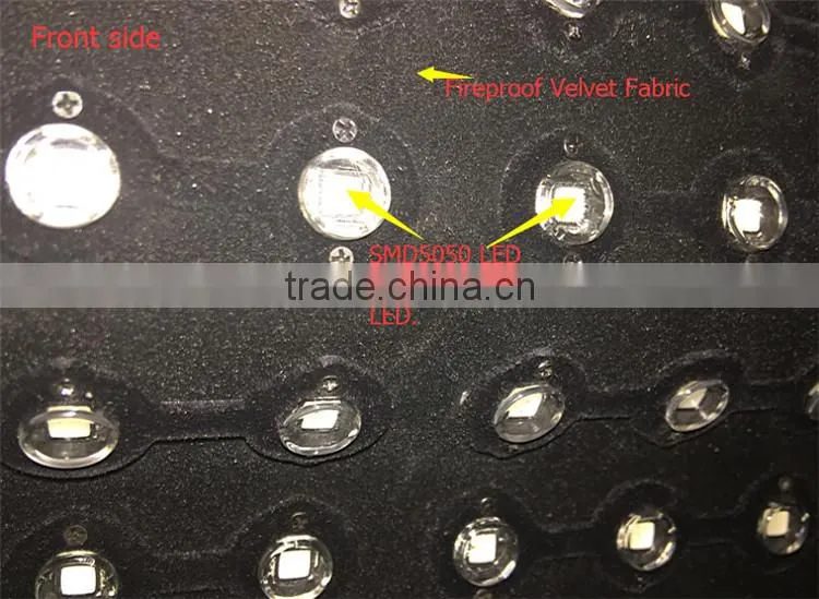 p25 mm foldable replacement indoor flexible led screen