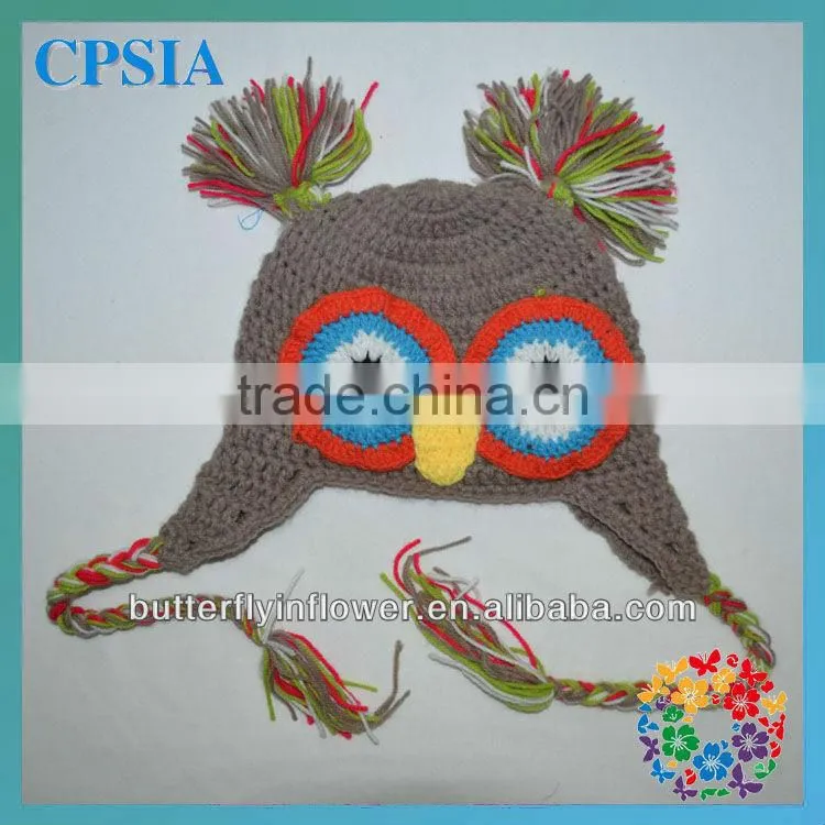 new arrivel!2013 HOT cute animal crochet baby hat