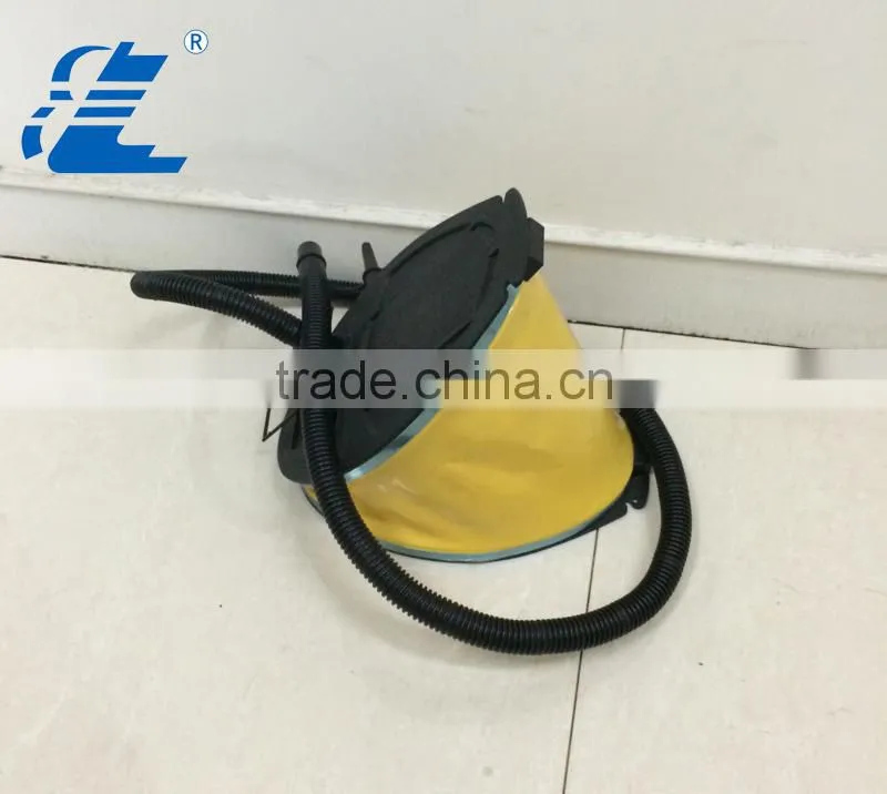 5L Plastic inflatable foot pump, pedal air pump for inflatable boat, foot air pump for swiming pool