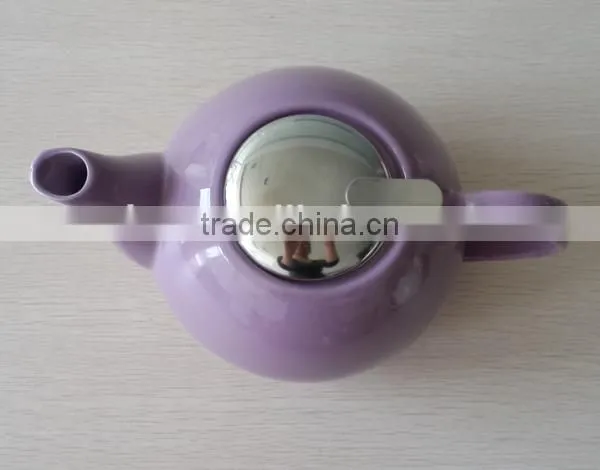 BTHJC-8 factroy direct wholesale ceramic color teapot