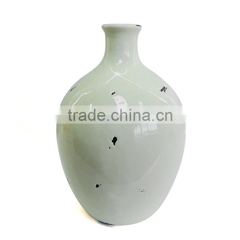 2014 enamel ceramic glaze flower vases