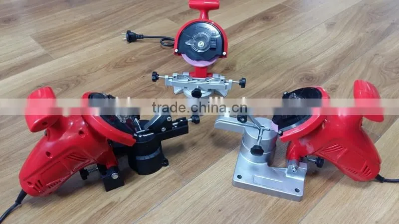 Hot Sales 100mm 250W Plastic Base Power Chainsaw Chain Sharpening Grinder Machine Tools Electric Chain Saw Sharpener