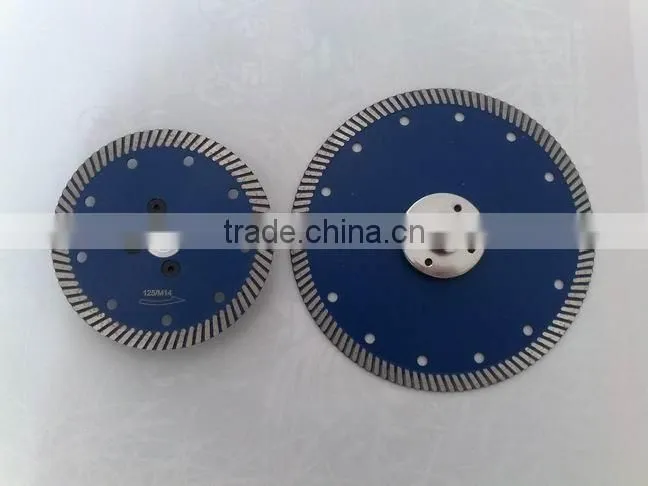 China Manufacturer Guangjing Turbo Diamond Blade Disc for Wet Cutting Granite