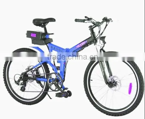 26 inch electric bike foldable hidden battery