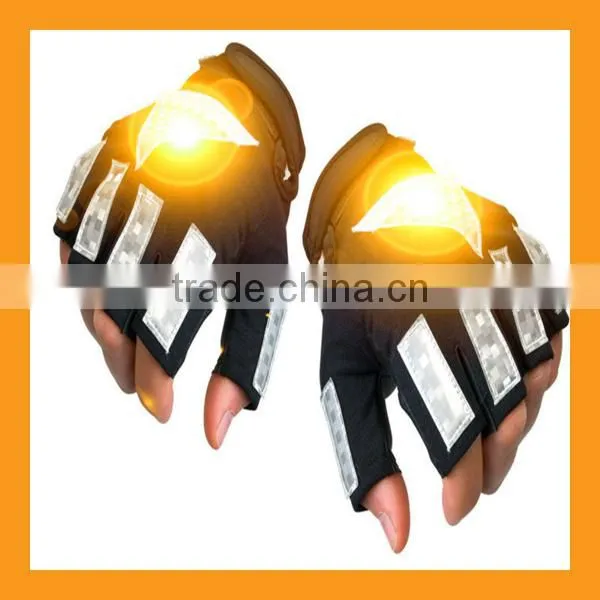 Half Finger Sun Protection Traffic Safety Police Gloves