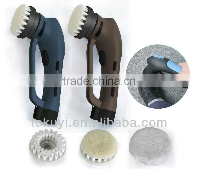 Electric leather care set, leather clean and polish, leather wax