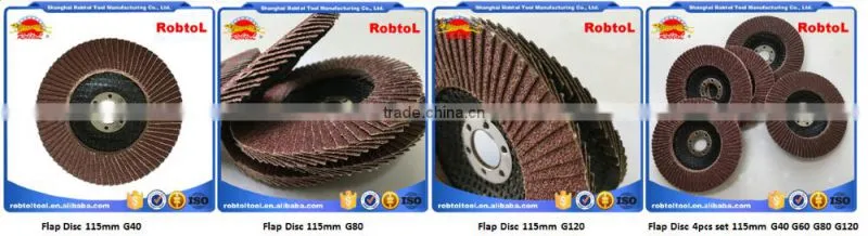 5" 125mm Flap Disc Zirconia Plastic Back Cover Aluminum Oxide Grinding Wheel Abrasive Flap Disk Flap Wheel Sanding