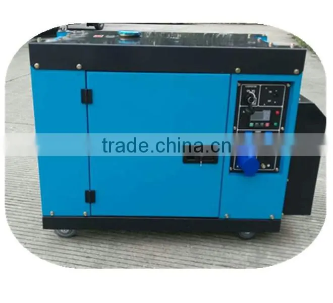 <63dB 8KW/10KVA ultra silent diesel genset