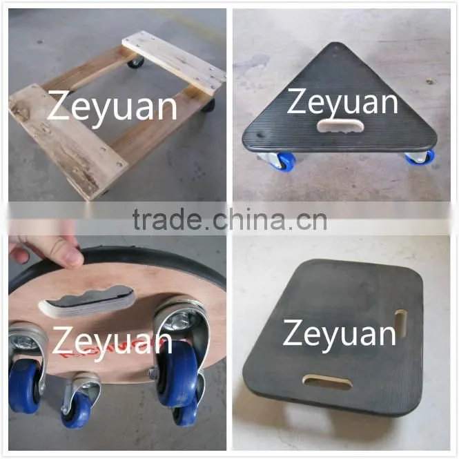 carton carrier wooden cart