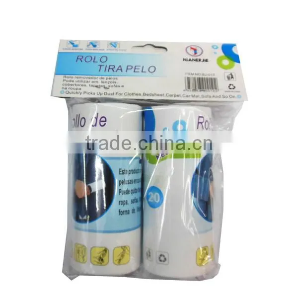 5PC Sticky Lint Roller With Refill