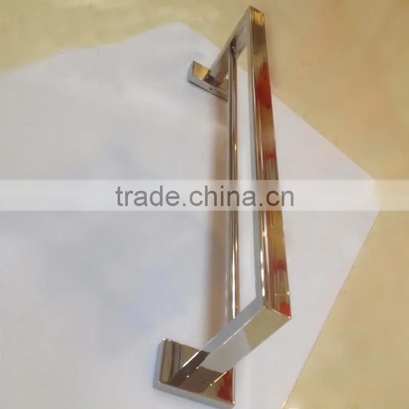Bath Hardware factory supply stainless steel double bar towel rack