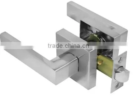 2016 Hot Sale Hotel Commercial Zinc Alloy Lever Door Mortise Handle Locks Body Set