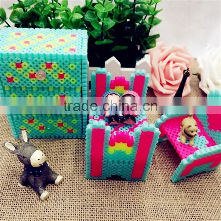 Wholesale Personalized DIY Plastic Educational Hama Perler Beads 5mm