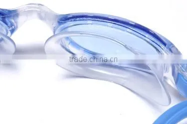 Printed logo custom for adults swimming glass