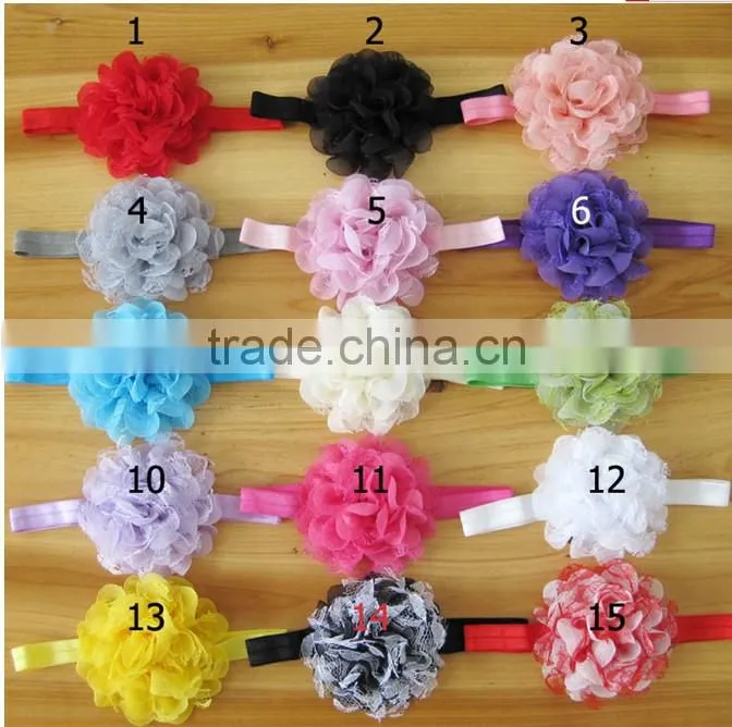 CF 0731 wholesale large hot sell ribbon twisted fabric boutique hair bows with clips