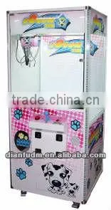 Spanish Hot Sale Coin operated arcade amusement park mini toy claw machine for sale DF-G 003