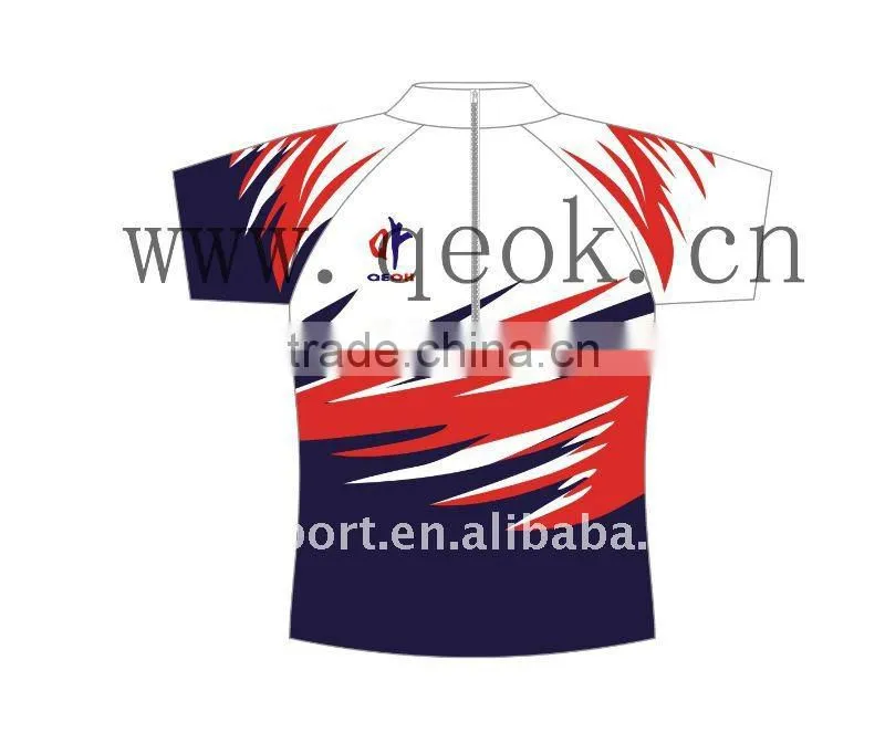 custom sublimation cycling shirt OEM cycling jersey