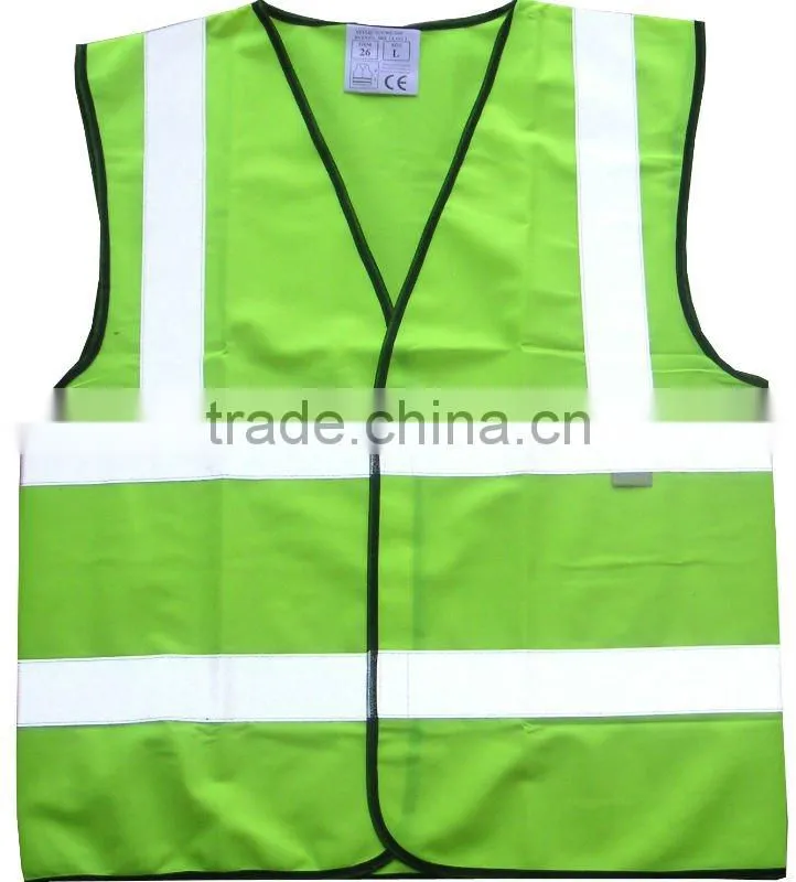 Green High Visibility Reflective Safety Vest SL0523