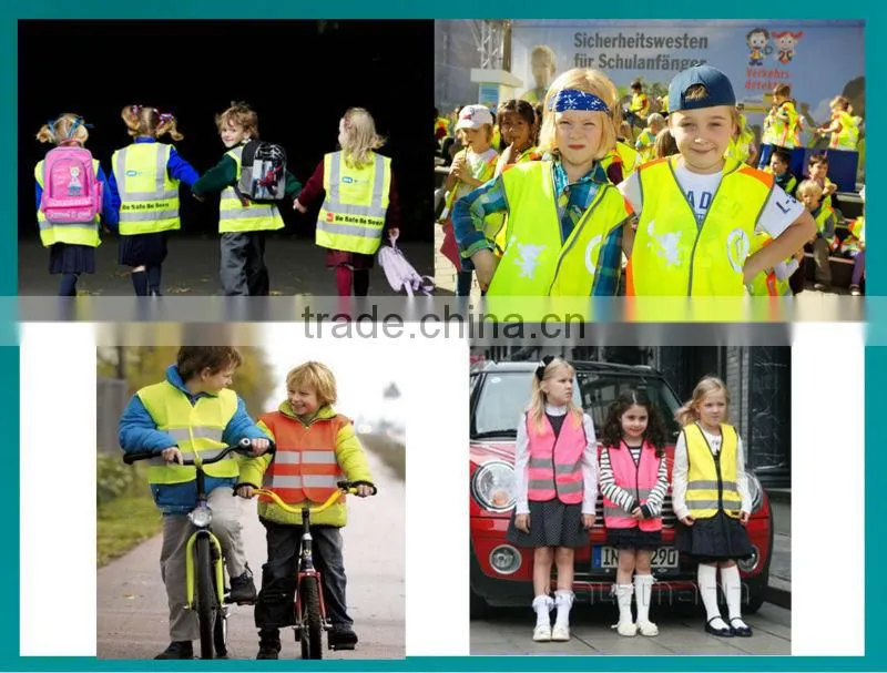 latest reflective mesh safety running vest