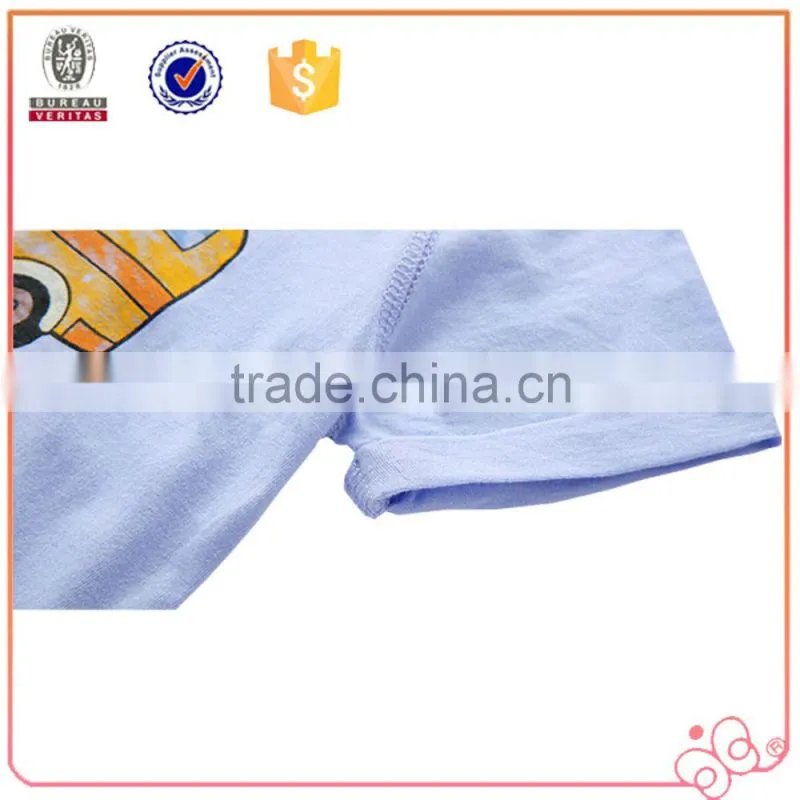 OEM service customized kid t-shirt 100% cotton cute kid clothes