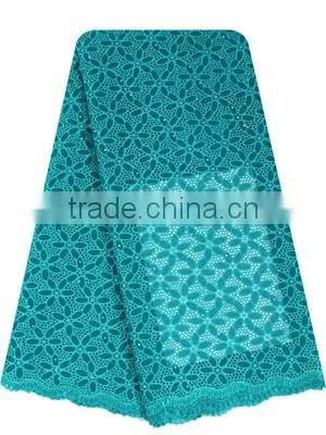 Heavy Lace Swiss Cotton Lace with Embriodery SL0402-6