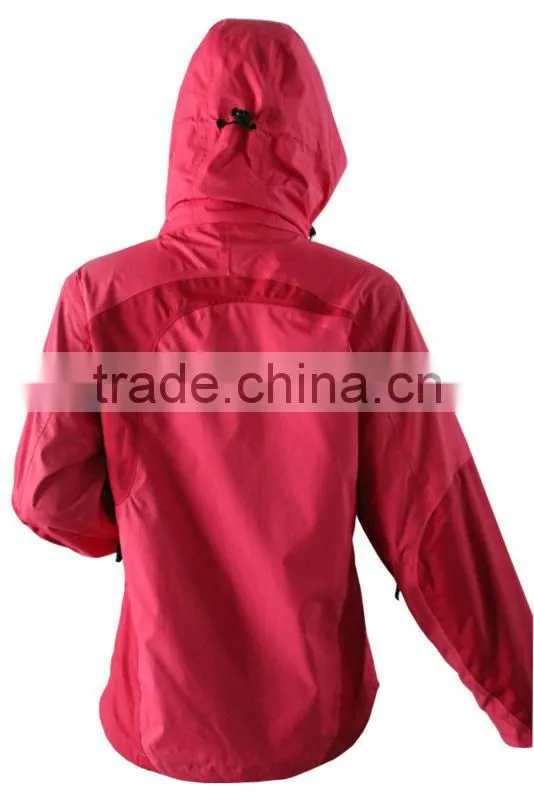 Hiking/ camping womens custom logo winter jacket