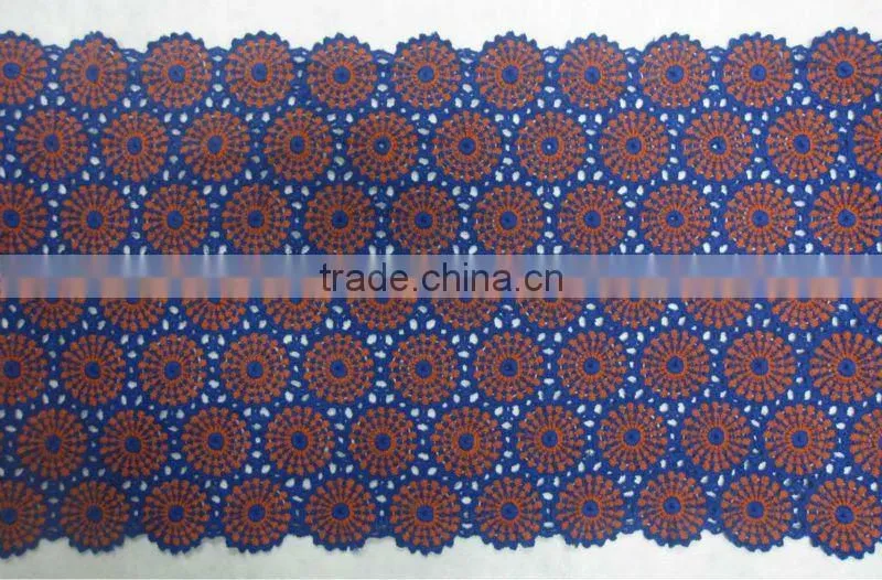 machine made crochet fabric patttern